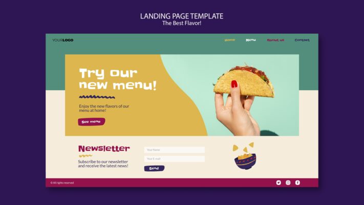 landing page wordpress